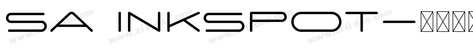 SA Inkspot字体转换